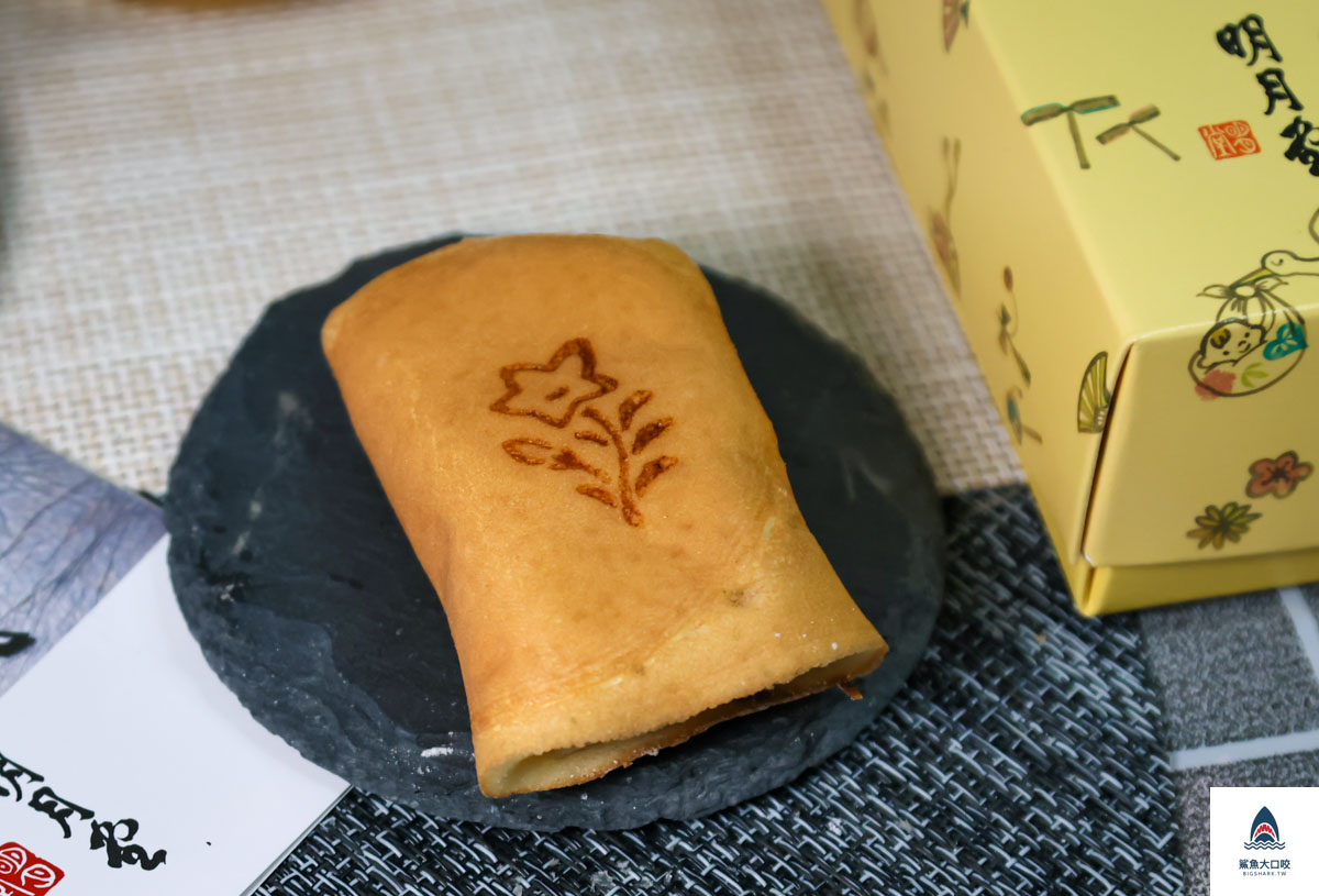 彌月蛋糕,三重伴手禮,台北橋站美食,明月堂和菓子,彌月蛋糕推薦 @鯊魚大口咬