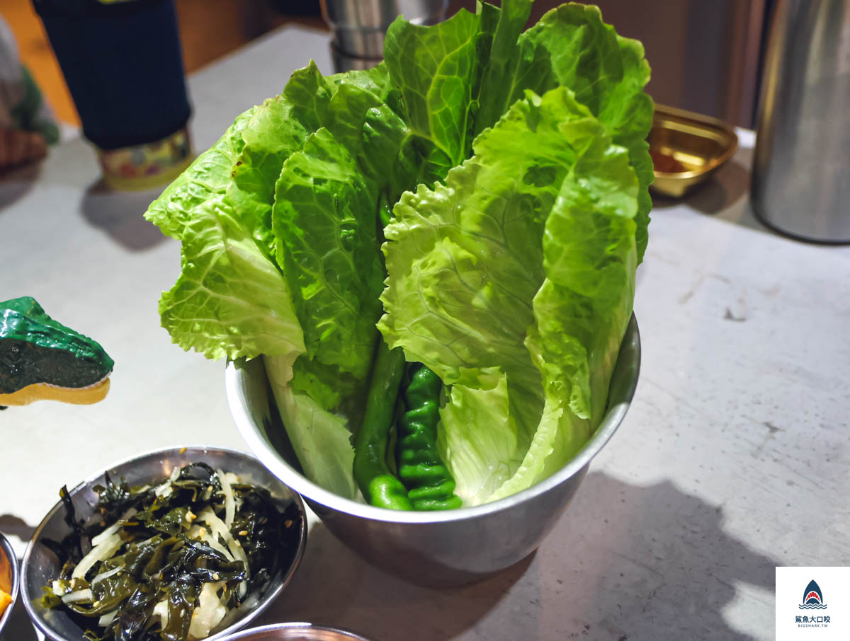 台中料韓男,北屯美食推薦,台中韓式烤肉推薦,料韓男熟成五花肉,料韓男菜單,台中燒肉推薦,台中韓式燒肉 @鯊魚大口咬