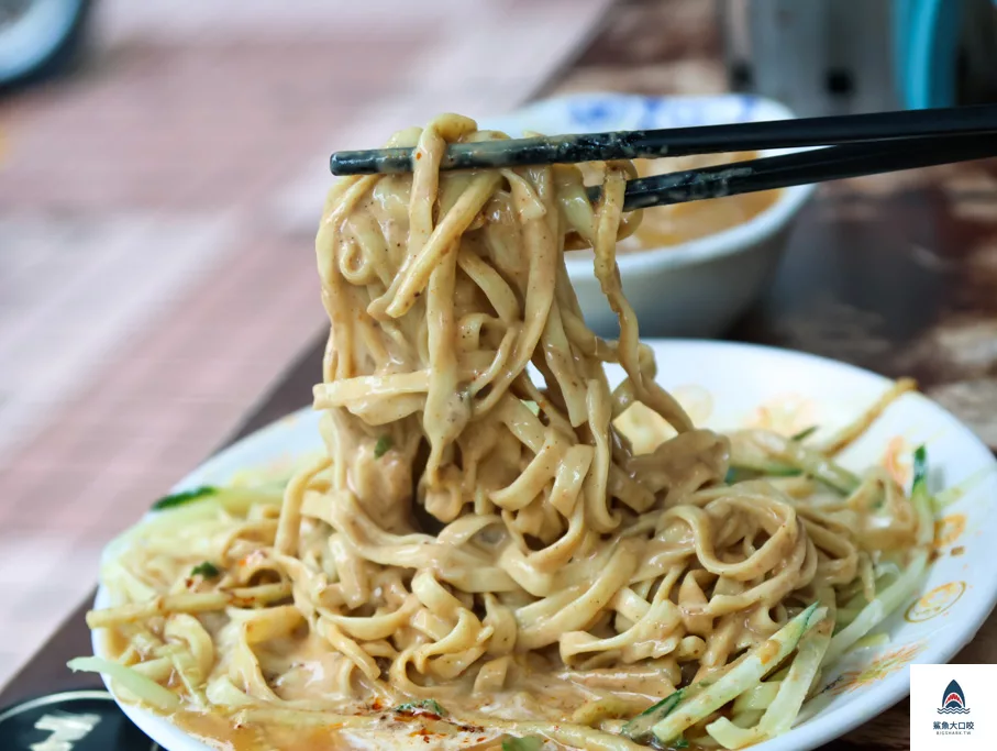 嘉義阿榮涼麵,嘉義阿榮涼麵菜單,北區美食,台中涼麵 @鯊魚大口咬