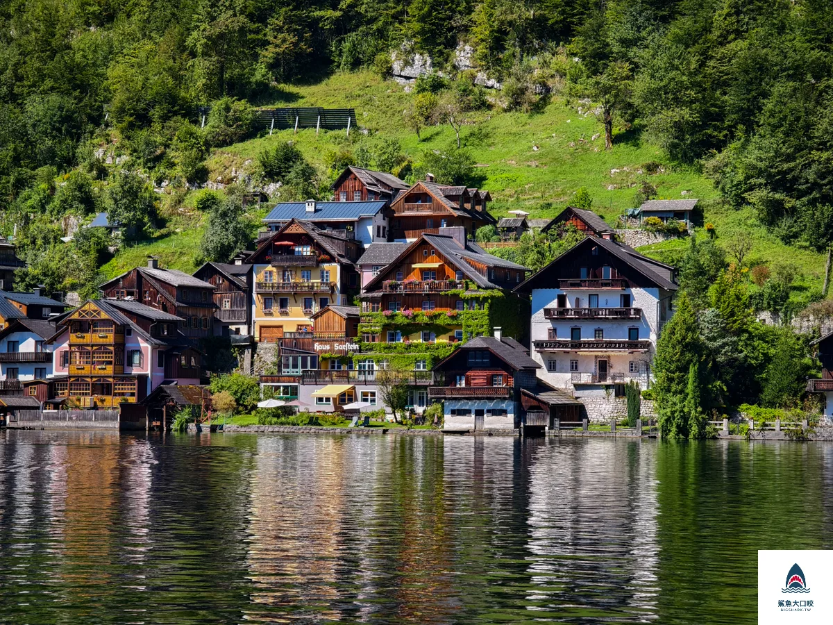 哈修塔特,哈修塔特交通,奧地利住宿推薦,哈修塔特火車,哈修塔特路線 @鯊魚大口咬