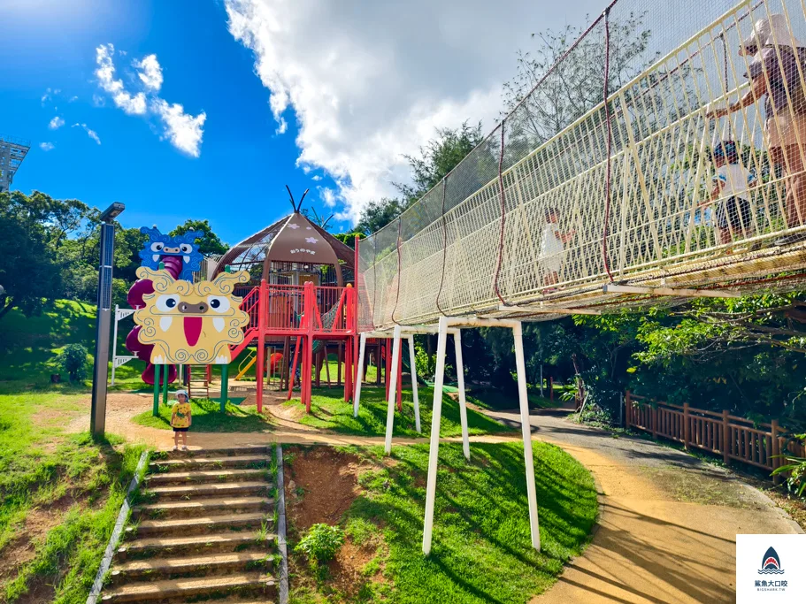 沖繩景點推薦,奧武山公園,沖繩親子公園推薦,奧武山公園交通方式 @鯊魚大口咬