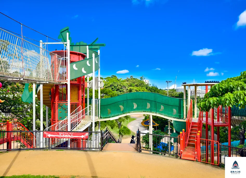 奧武山公園,沖繩親子公園推薦,奧武山公園交通方式,沖繩景點推薦 @鯊魚大口咬