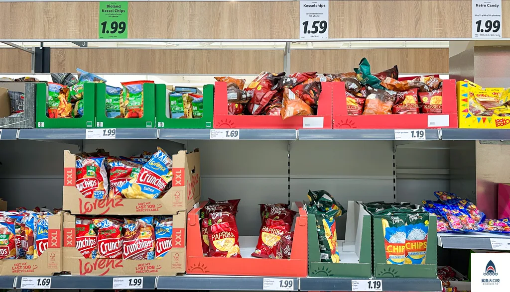 德國超市rewe,德國超市Aldi,德國超市Lidl,德國超市必買,德國物價,德國超市介紹 @鯊魚大口咬