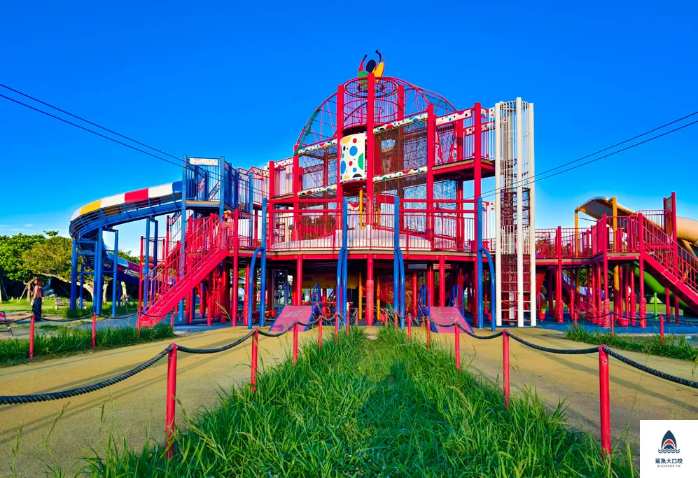 沖繩親子景點,沖繩公園,沖繩縣立綜合運動公園,沖繩市親子公園,沖繩兒童公園 @鯊魚大口咬