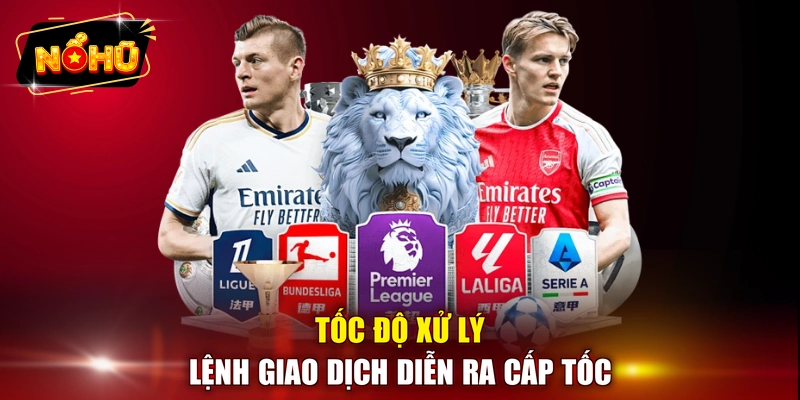 Tốc độ xử lý lệnh giao dịch diễn ra cấp tốc